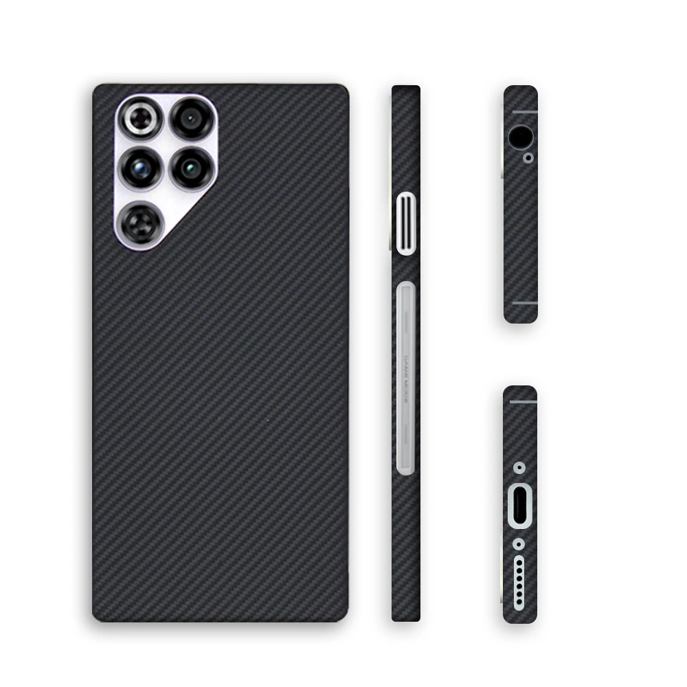Ultra-Thin Carbon Fiber Phone Case - Lightweight Aramid Fiber Protective Cover