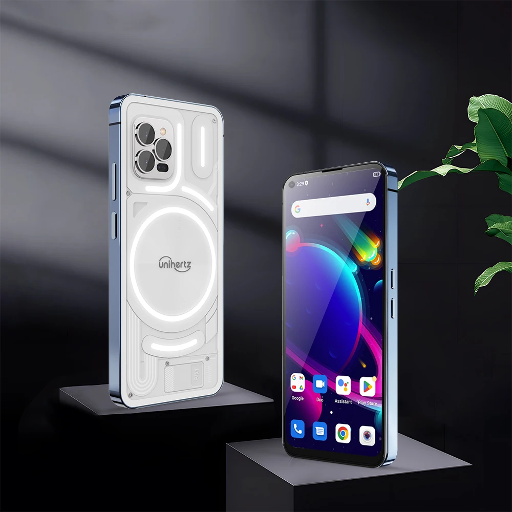 Unihertz Luna Smartphone Android LED strip Music Phone G99 8GB 256GB 108MP 32MP Camera Phone Night Vision Cellphone 5000 mAh