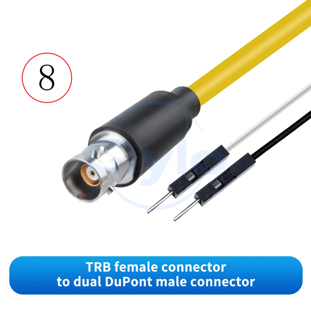 TRB auf DuPont Triple Coaxial Test Adapter Cable TRC50-2 Low Noise TRB/DuPont (1 Stück) – Detail 9