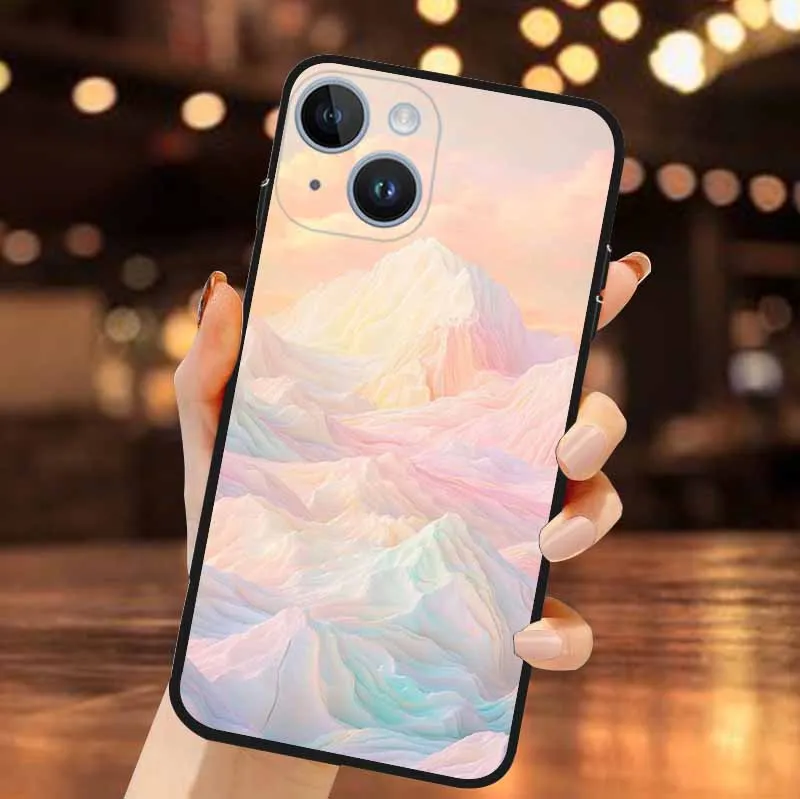 Pink Colour Fundas Phone Case 