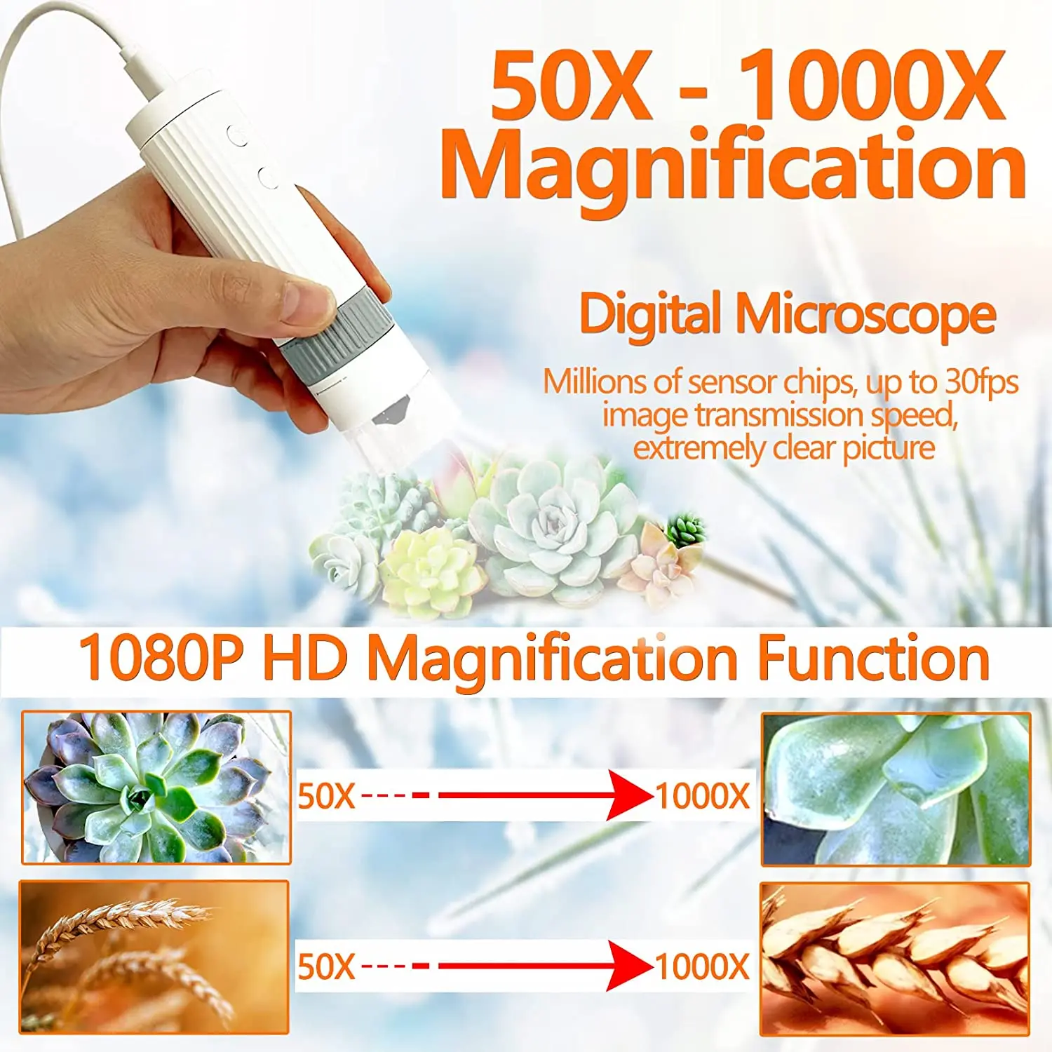 2023  ̰ HD 1080P LED USB  ̰, ޴ ̰ ī޶, Ʈ PCB ˻ 