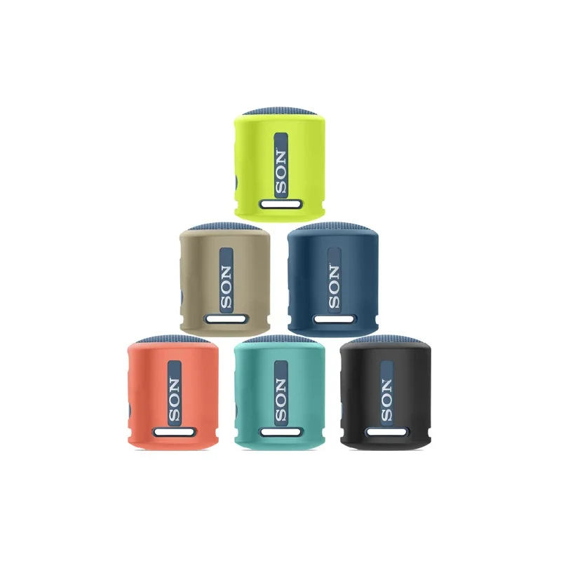 Colorful Silicone Protective Audio Case with Anti-Drop and Dustproof Features