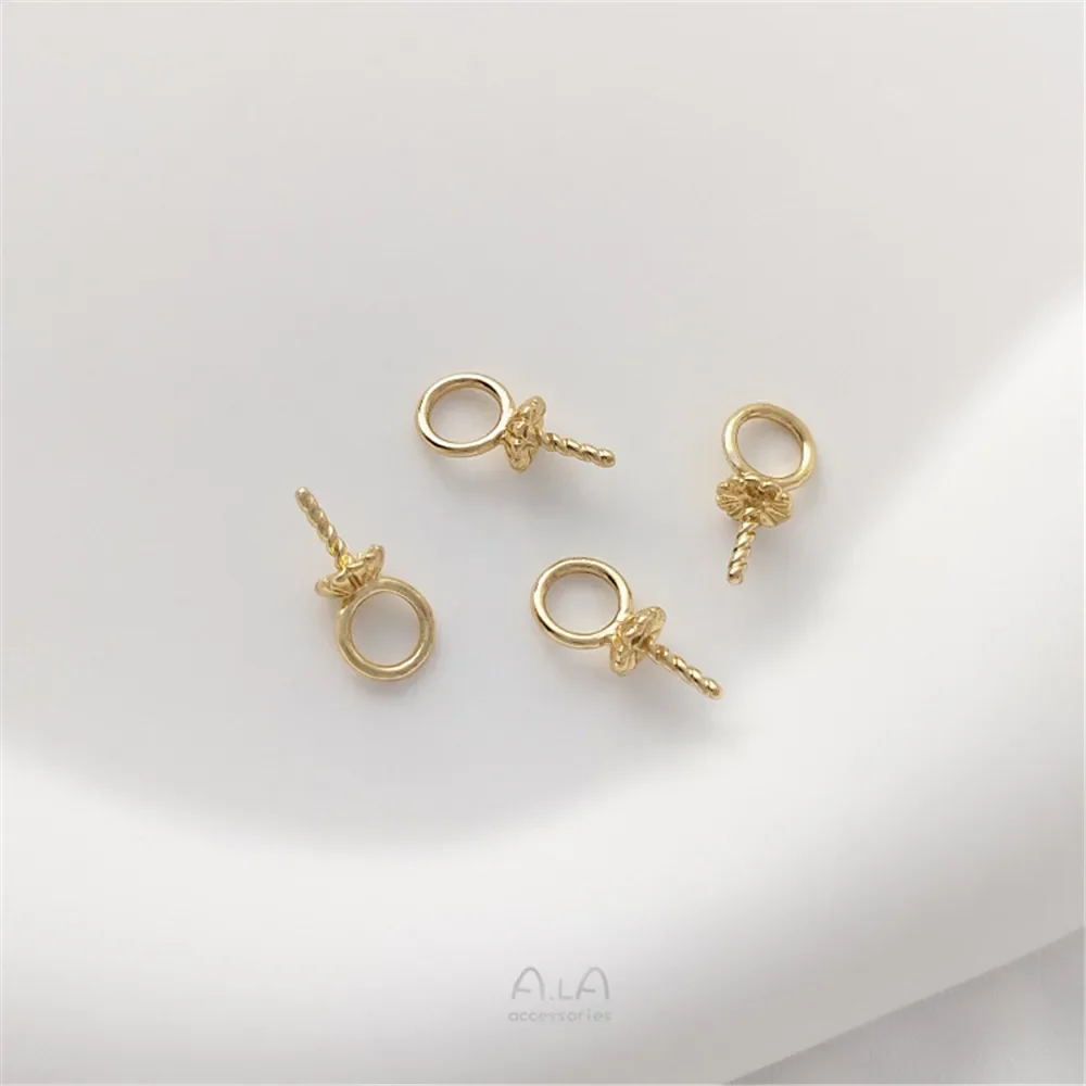 Рисунок 3 - 14K позолоченные большие отверстия в форме цветка