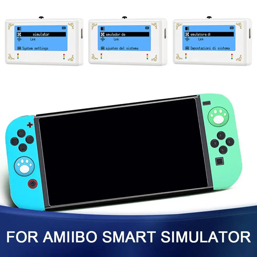 Per Amiibo Intelligent Simulator Smart Data Writing Game Accessorio Supporto Per Switch/Wiiu/3Ds Amiibo Data Flushing