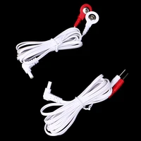 1.5/1.8M 2.35mm Replacement Jack DC Head Electrode TENS Unit Lead Wires Connector Cables 2