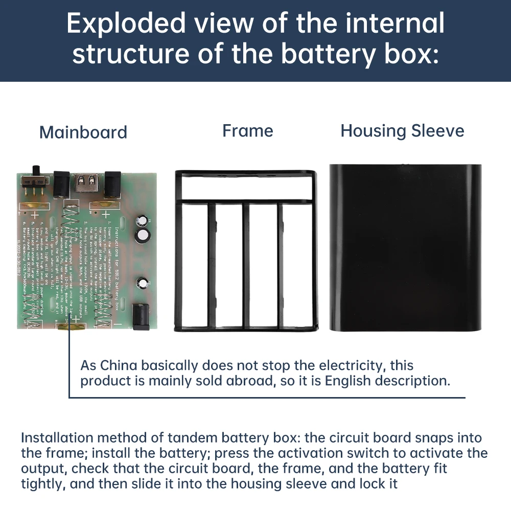 5V 9V 12V UPS Lithium Battery Soldering Free Kit 3pcs 18650 Ready to use Router Optical Cat Uninterruptible Power Supply Box