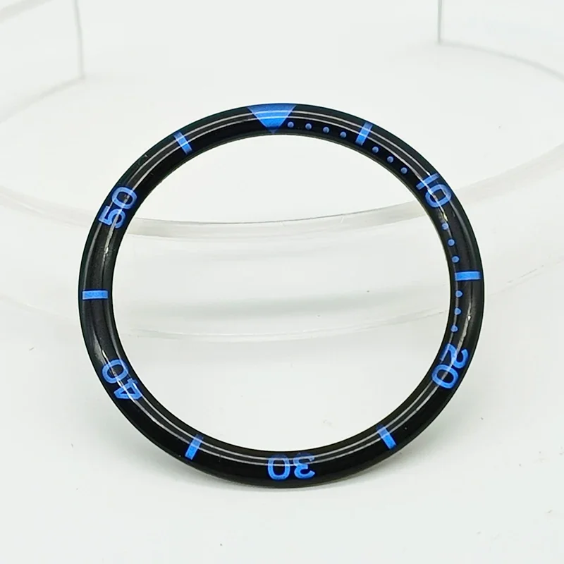 38mm Resin Watch Bezel Insert for Diver Watch Case, 38x31.5mm Bezel Ring Parts