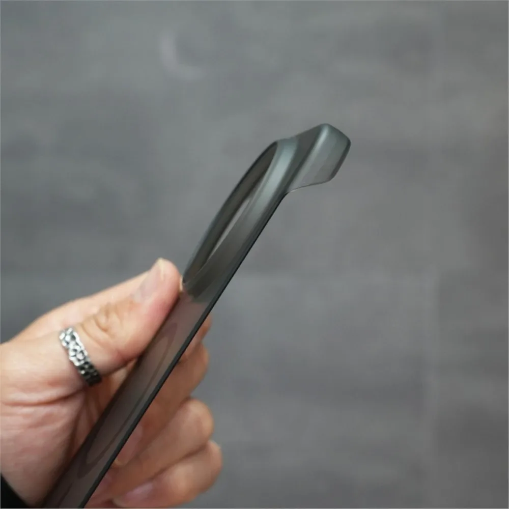Ultra Thin Transparent Magnetic Charge Case with Frameless Design