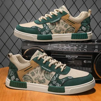 2024 New Men Fashion Casual Shoes Comfort Anti Slip Outdoor Sneakers High Quality Board Shoes Trendy Flat Shoes Free of Shipp 1