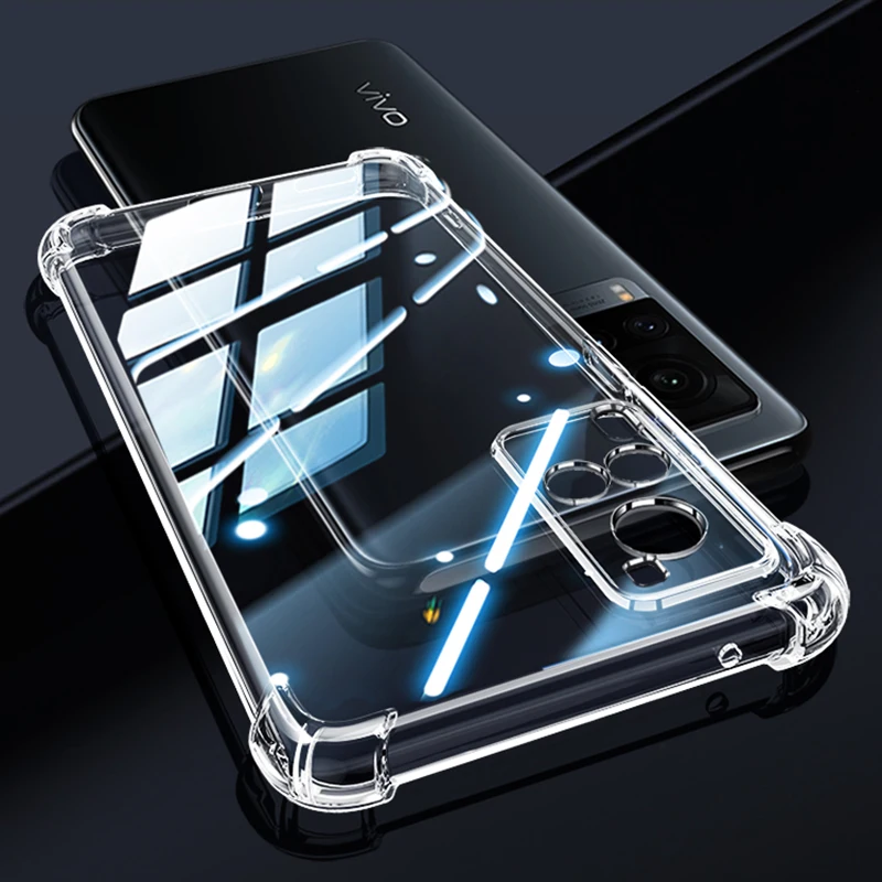 Ultra Thin Airbag Crystal Clear Shockproof Silicone Phone Case