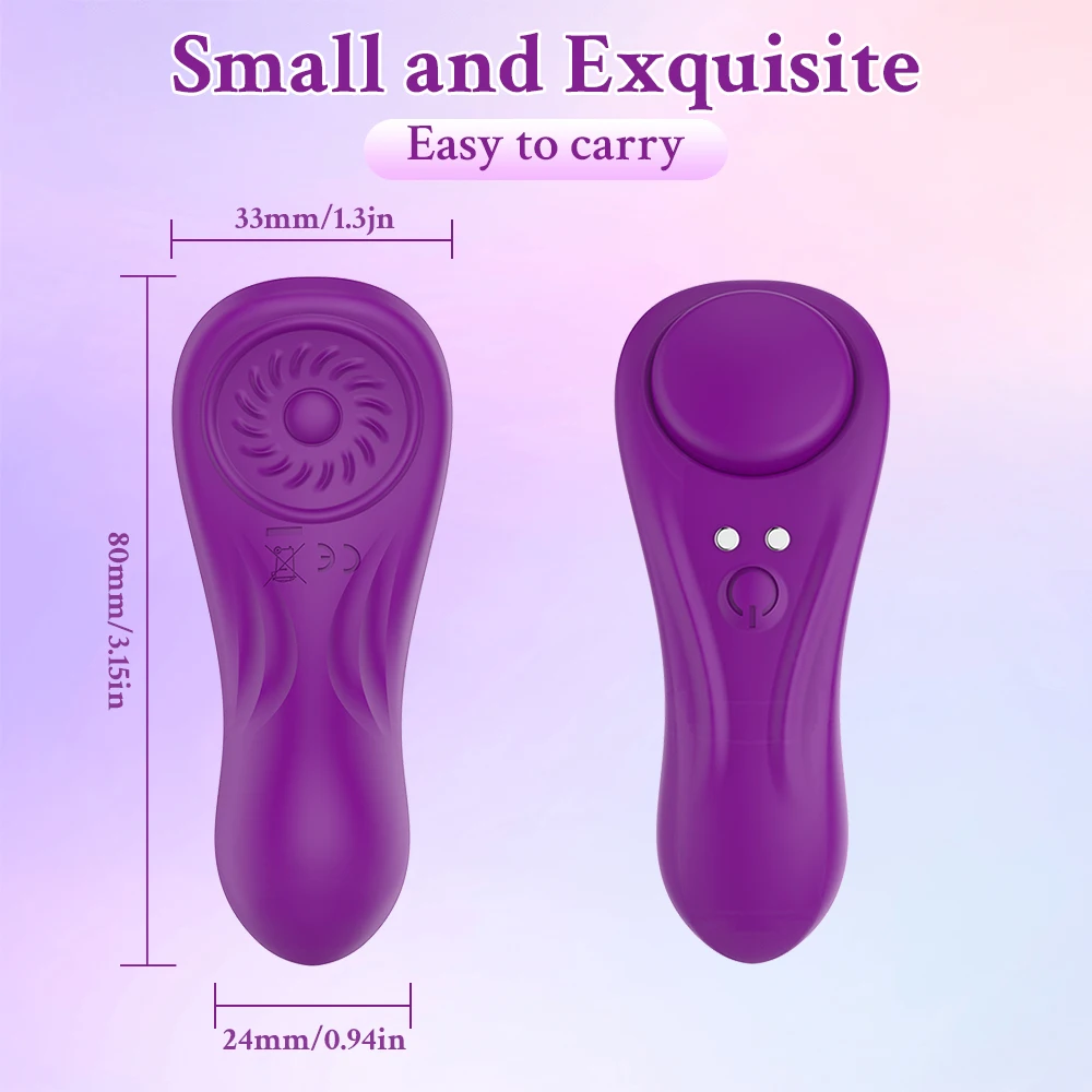 Sex Toys Sexy Panties Vibrator Female Clitoris Stimulator Mini Wearable Panty Wireless Remote Control Vibrating Massager Adult