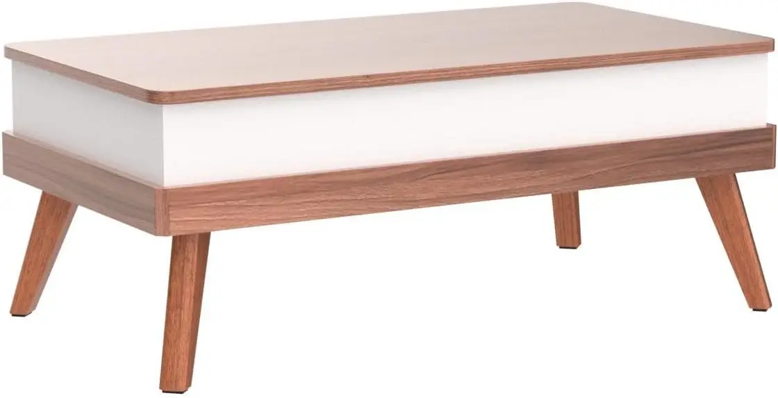 3 in 1 Lift Top Coffee Table, Coffee Table Converts to Dining Table, Lift Top Dining Table Work Desk with Storage 6
