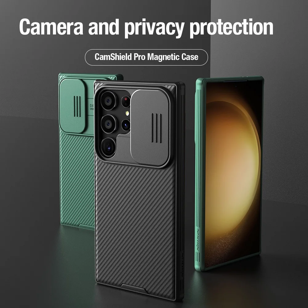 

Чехол для Samsung Galaxy S24 с беспроводной зарядкой Nillkin Прочный классический чехол для телефона