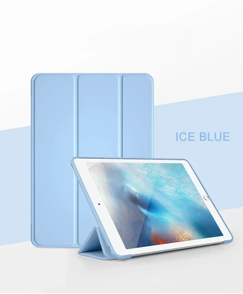 Premium Leather Soft Stand Cover with Auto Sleep/Wake Feature