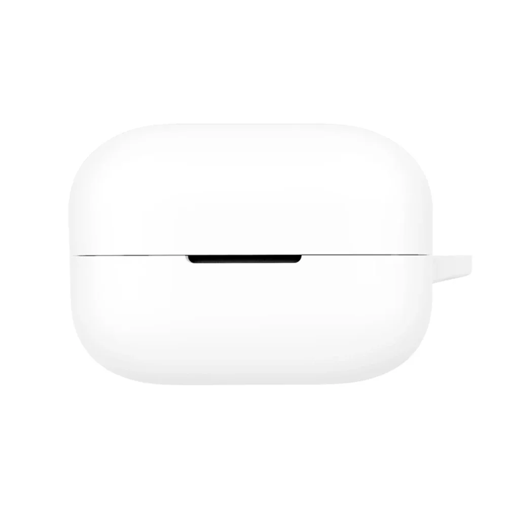 Solid Color Silicone Case for Earphone Protection - Soft, Shockproof Cover for LinkBuds Clip
