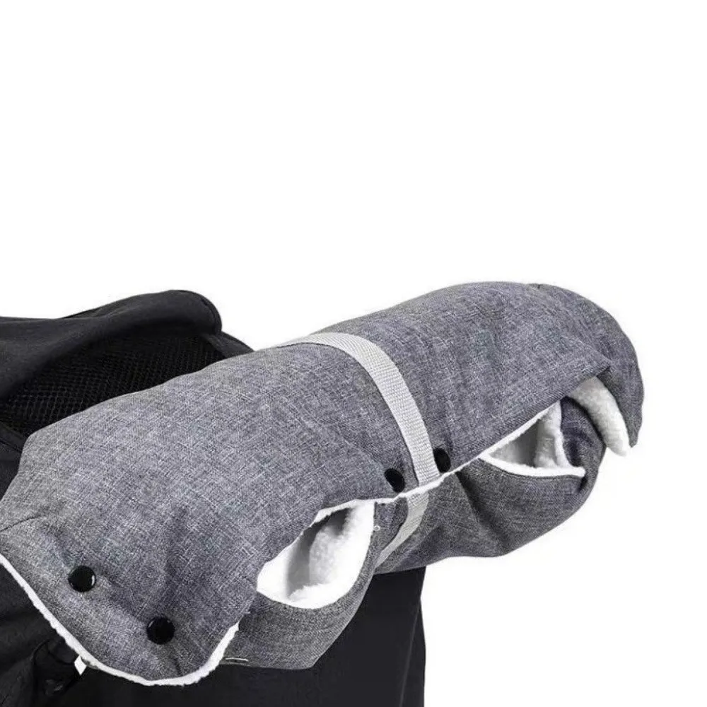 Waterproof Fleece Stroller Gloves for Winter