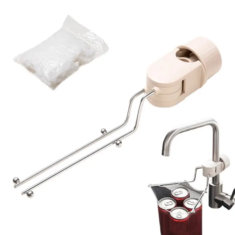 

Стойка для фильтров раковины, сетчатая сумочка для кухонной раковины, Вращающаяся конструкция на руку, нержавеющая сумка для улова еды для кухни, 50 шт. фильтров в комплекте