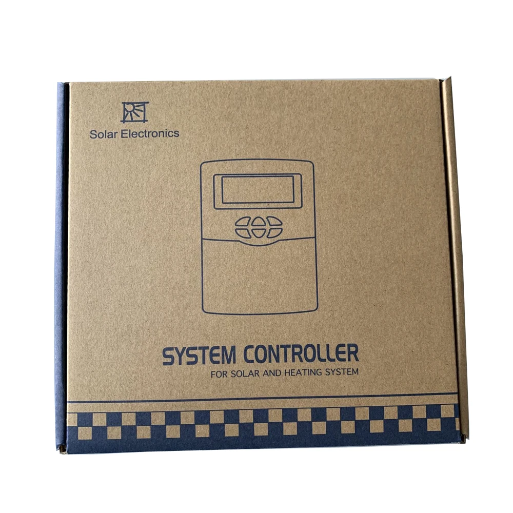 분할 태양열 온수기 컨트롤러, 3 센서, SR208C, 태양열 온수 난방 시스템 컨트롤러, Wi-Fi 옵션 모바일 앱