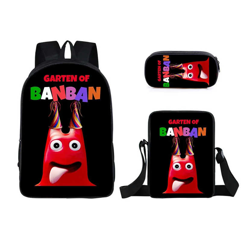 Tre Pezzi Garten Of Banban Banban Zaino Zainetto Borsa Da Giardino Borsa Per Penna Borsa Per Penna Borsa Piccola Borsa Per Bambini Ragazzi E Ragazze