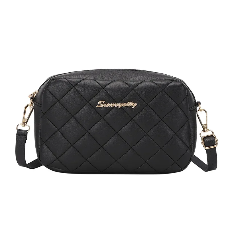 New Arrival Fashion Women's Small Crossbody Bag PU Leather Messenger Bag Zipper Handbag 6