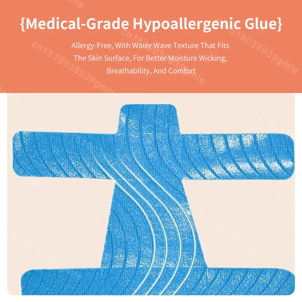 Precut Bunion Corrector Tape - Big Toe Pain for Hallux Valgus,Breathable Hypoallergenic Kinesiology Tape for Men & Women