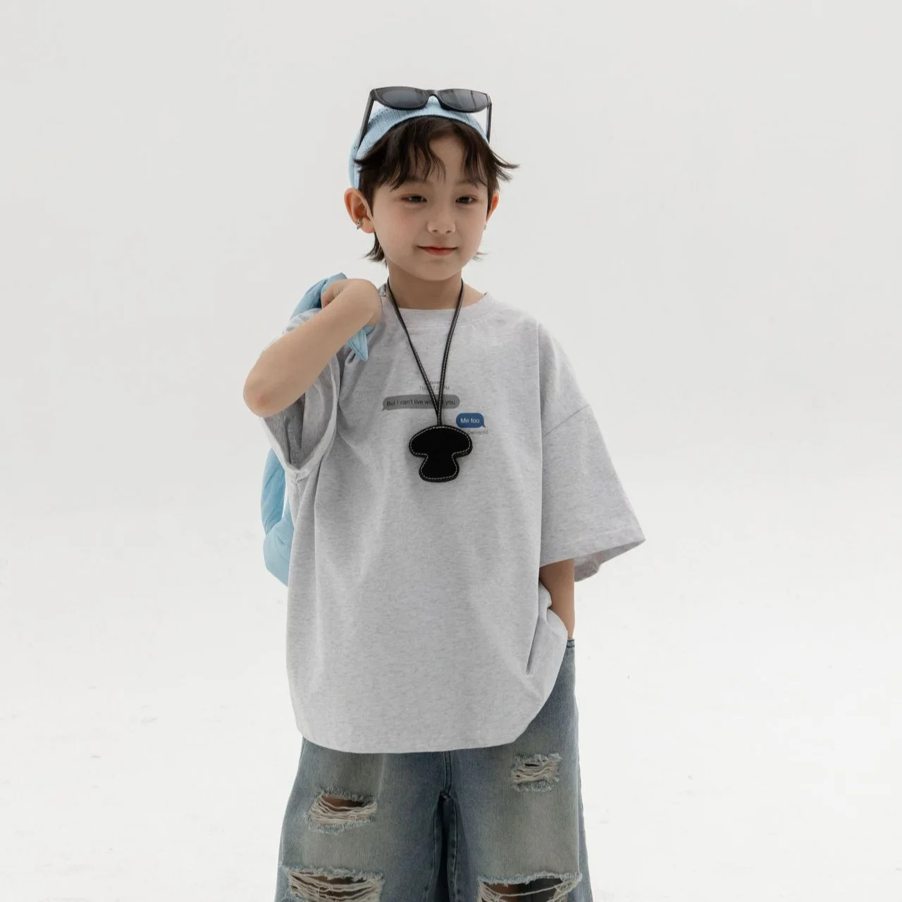 

Children Clothing Simple Cotton Short Sleeves 2024 Summer New Boys Korean Style Letter T Shirt Loose Comfortable Short Sleeves
