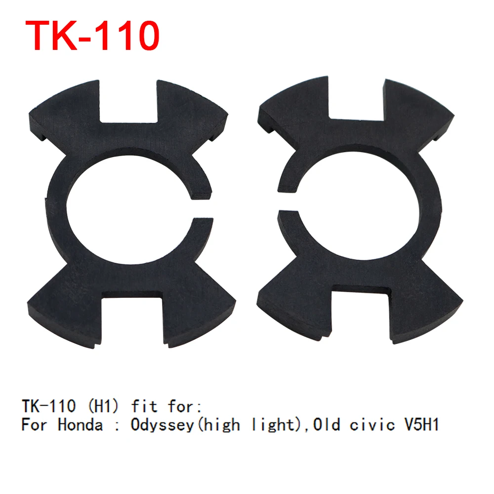 LED Headlight Bulb H1 H7 Car Adapter Base Retainer Holder Socket Headlamp Mount Stand Nissan Benz Ford Focus VW KIA 2Pcs headlight holder led lamp bulb base led headlight light holder led lamp bulb light bulb socket socket connector plug adapter