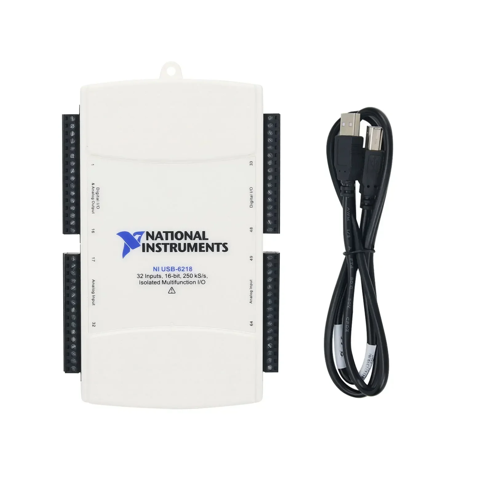 

USB-6218 DAQ USB 779678-01 32 Inputs 16Bit 250KS/s Data Acquisition Card for NI Replacing The Original