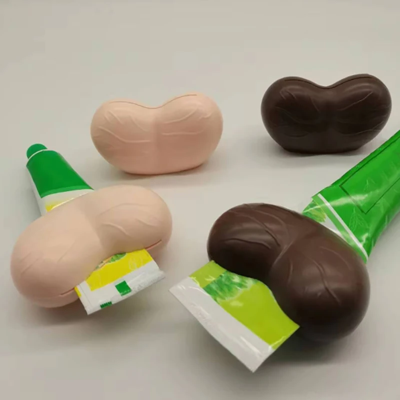 창의적인 재미있는 치약 압착기, 치약 헤드 커버, 가정용 욕실 치약, 거치대 방진 압착기