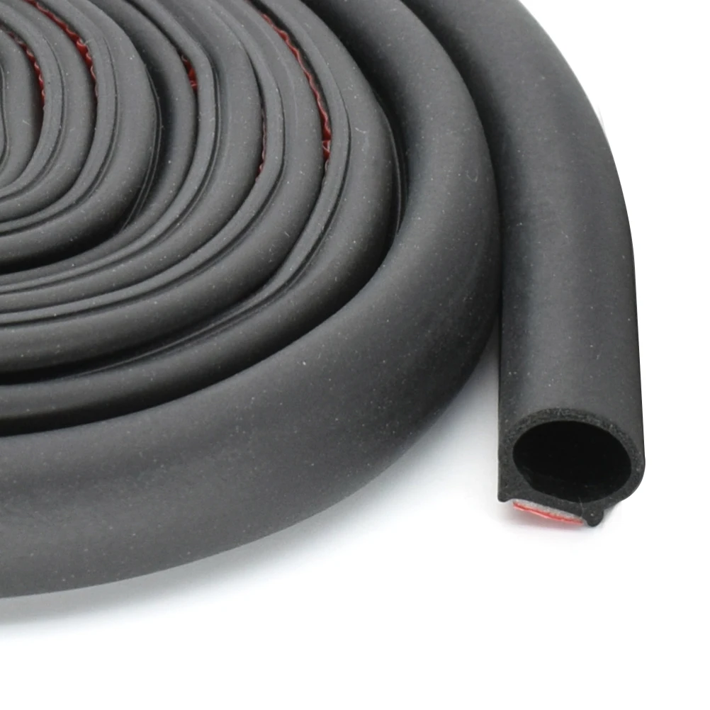 2M Rubber Door Seal Strip Big D Type Car Door Seal Strip Universal Noise Insulation Epdm Car Rubber Waterproof Seals Protector door window sealing strip
