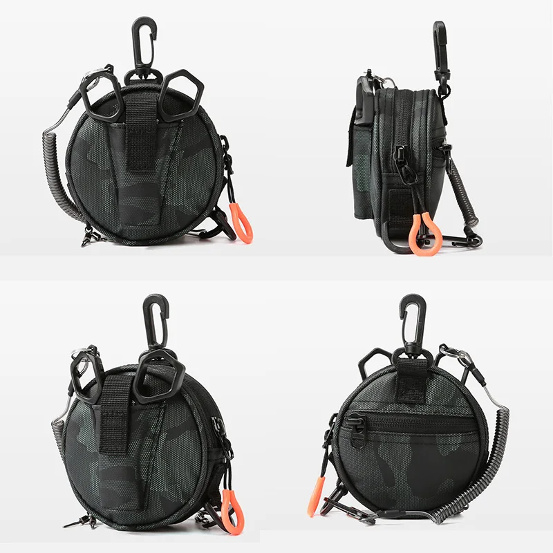 Waterproof Nylon Fishing Pouch with Lure Pliers Holder