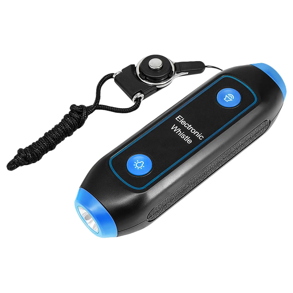 Electronic Whistle 3 Tones Multipurpose Handheld Whistle With Lanyard Torchlight