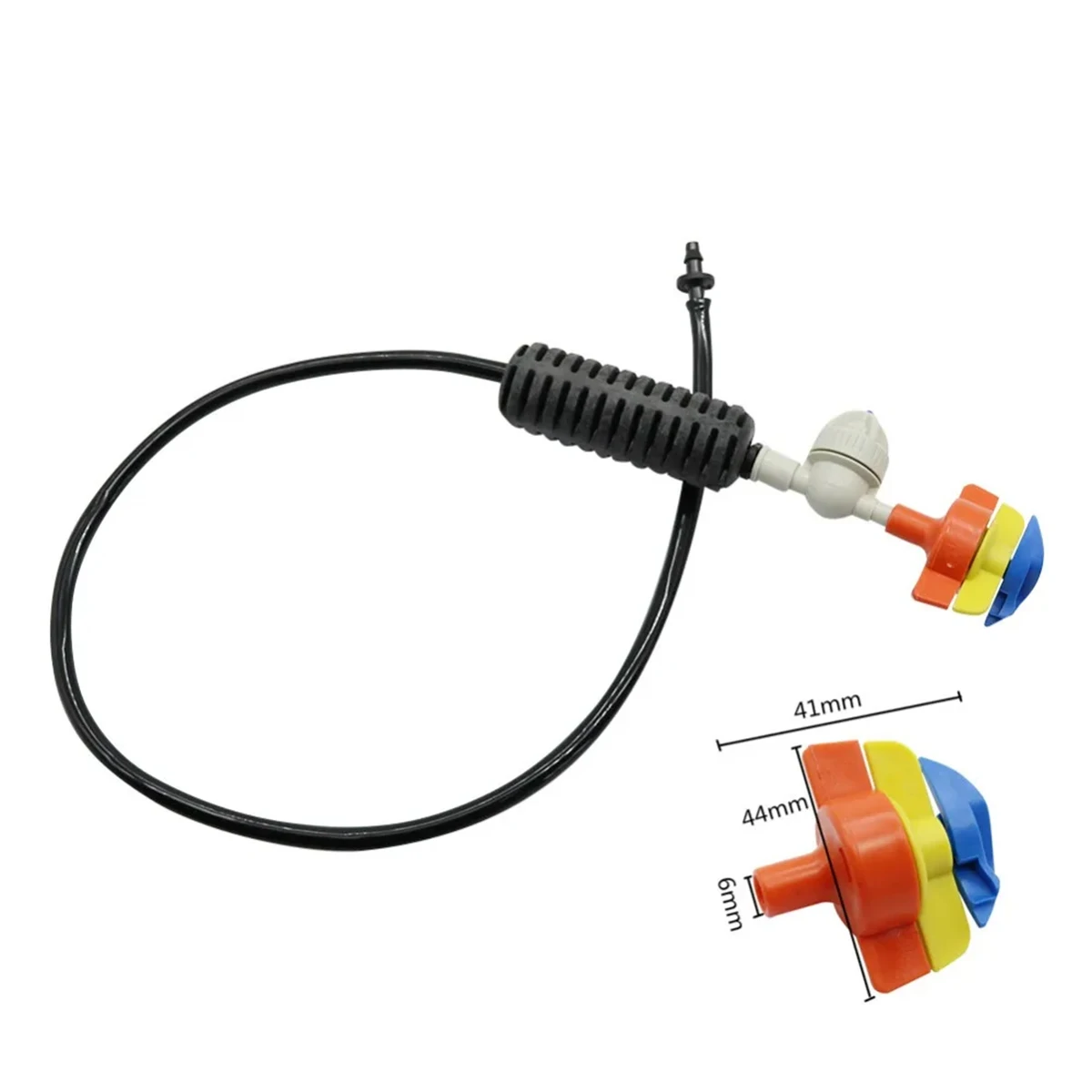 Greenhouse Hanging Sprinkler 360 Degree Rotating Misting Nozzle with Anti-drip Device Agriculture Irrigation Sprayer 10 Sets