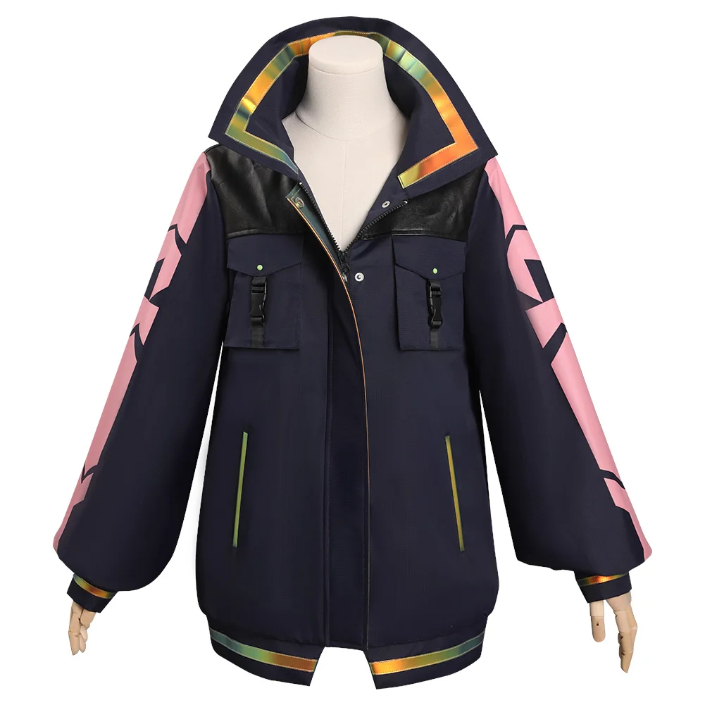 

Edgerunners Rebecca Cosplay Costume Coat Outfits Halloween Carnival Suit