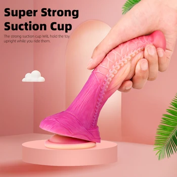 Dildo Huge Dragon Monster Penis with Suction Cup Big Dick Dilation Anal Butt Plug Dildo Vagina Masturbator for Men Women Sex Toy 2