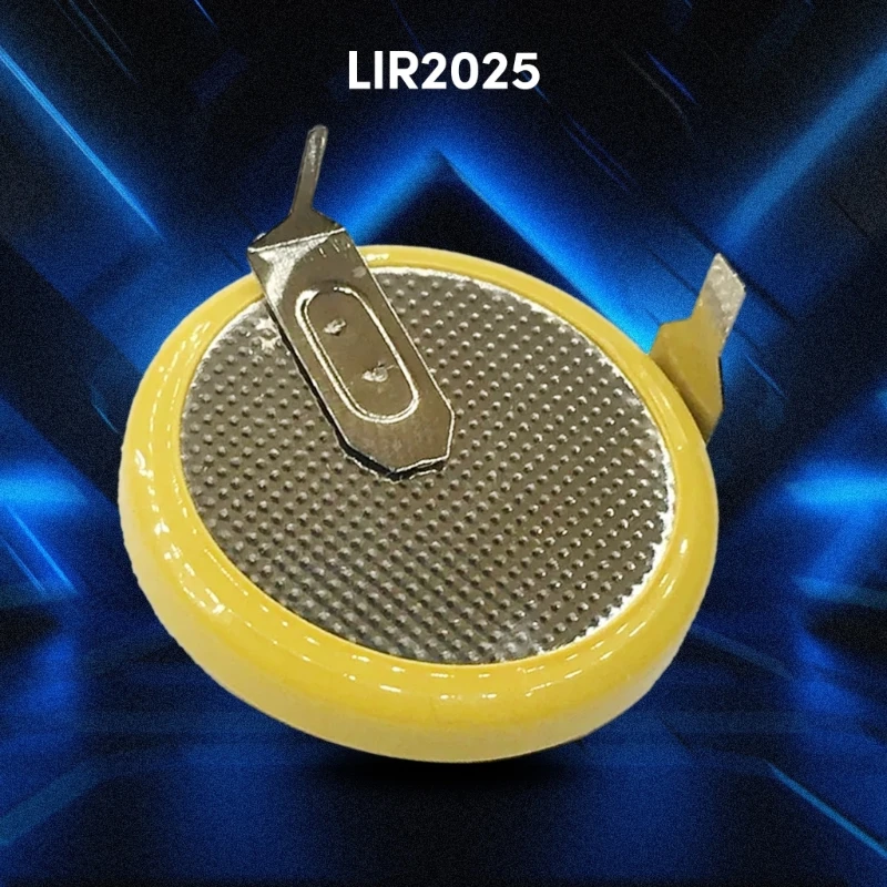 Confezione Da 2 Batterie A Bottone Ricaricabili Lir2025 Batteria A Bottone A Lunga Durata M76A