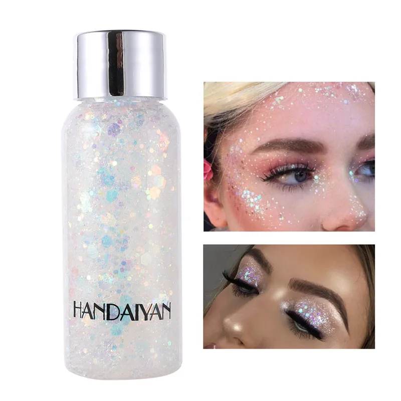 Eye Shiny Eyeshadow Liquid Lasting Diy Party Festival Makeup Decor Makeup Long Lasting Sparkling New Hair Illuminator Economic 3