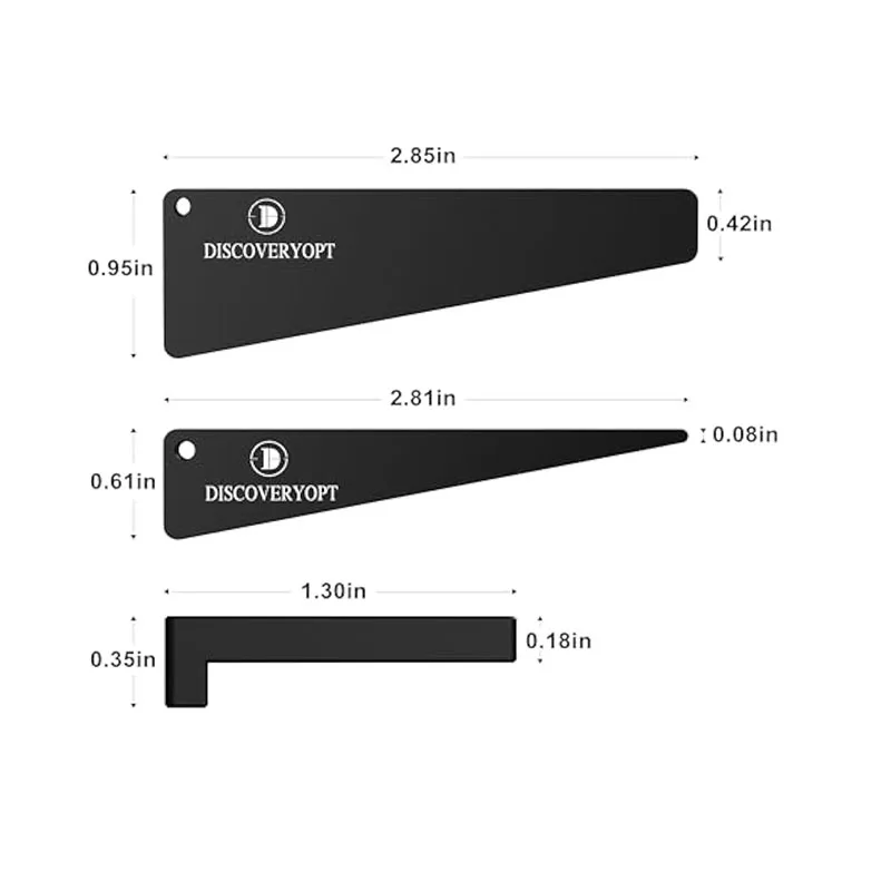 Discovery Scope Level Wedge in One-Piece Mounts or Scope Rings Level Combo for Rifle Mounting rifle scope mount rifle scope mount ring scope bubble level