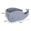 Storage Basket Container Hamper Animal Pattern Cloth Fabric Bin Storage Box for Dorms Living Room College Nursery Toys 6