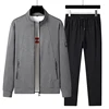 Plus Size 7xl 6xl Men Tracksuits Long Sleeve Spring Hoodie Suit Casual Menswear Jacket And Pants 2 Pieces Set Autumn Sportswear 4