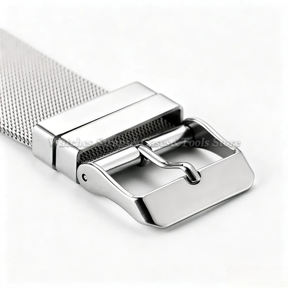 Elegant Milanese Mesh Loop Stainless Steel Watch Band – Quick Release Universal Bracelet