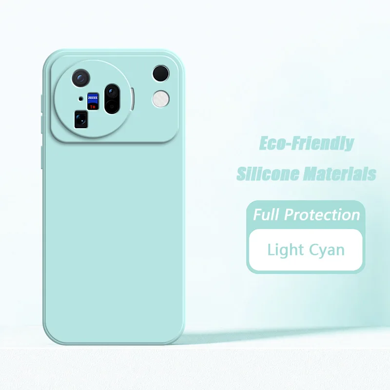 Upgraded Liquid Silicone Phone Cover with Soft Shockproof Microfiber Lining