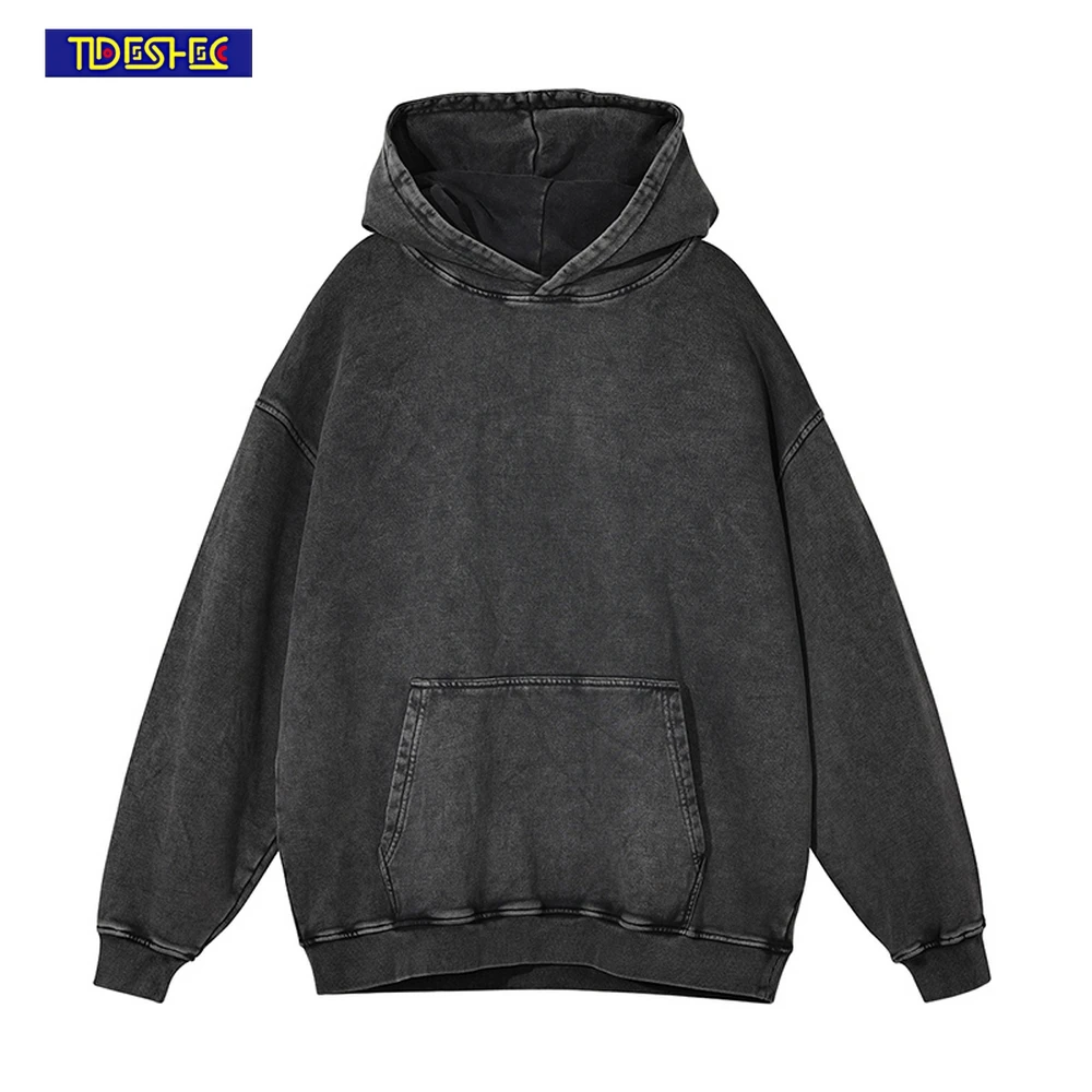 Vintage Distressed Sweatshirt | Hip Hop Distressed Hoodie | Distressed  Cotton Hoodie - Hoodies u0026 Sweatshirts - Aliexpress