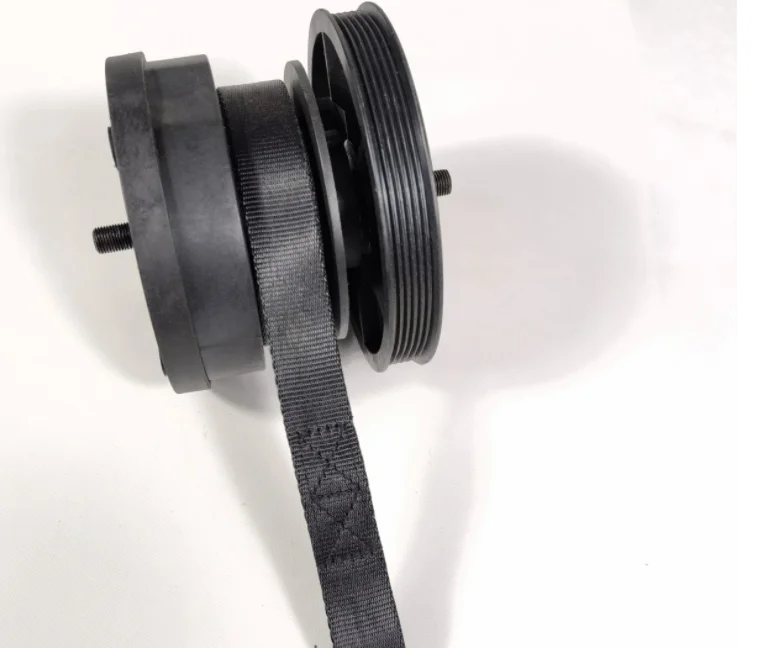 Fitness Magnetic Rowing Machine Rebound Equipment Webbing Rebound System Rowing Machine Resistance System