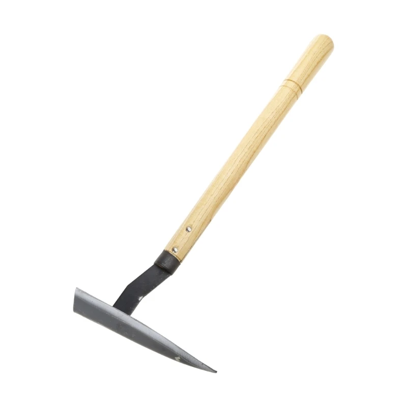 45x14.3x5.5cm Multi-function Manganese Steel Handheld Plow Garden Hoe Tools for Dig /Plant/ Fertilize or Weed R7UA