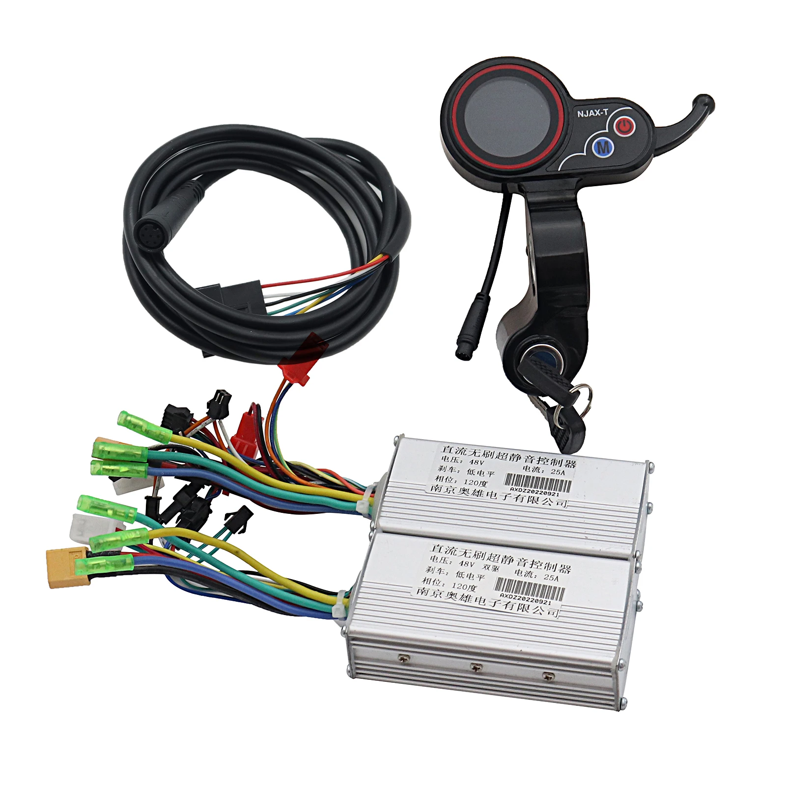 NJAX-T-Dual-Drive-Electric-Scooter-Instrumentation-and-Brushless ...