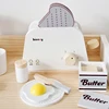 Wooden Kitchen Pretend Play Toy Simulation Wooden Coffee machine Toaster Machine Food Mixer Baby Early Learning Educational Toys 4