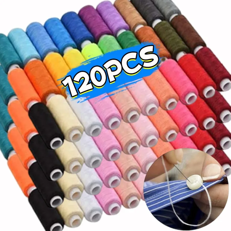Colourful Bobbins Sewing Thread Beginners Sewing Thread Roll Household ...