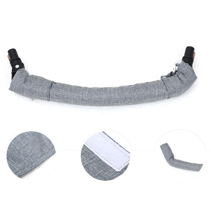 Universal Stroller Handle Sleeve Cover with Snap Closure - Premium Baby Stroller Accessory