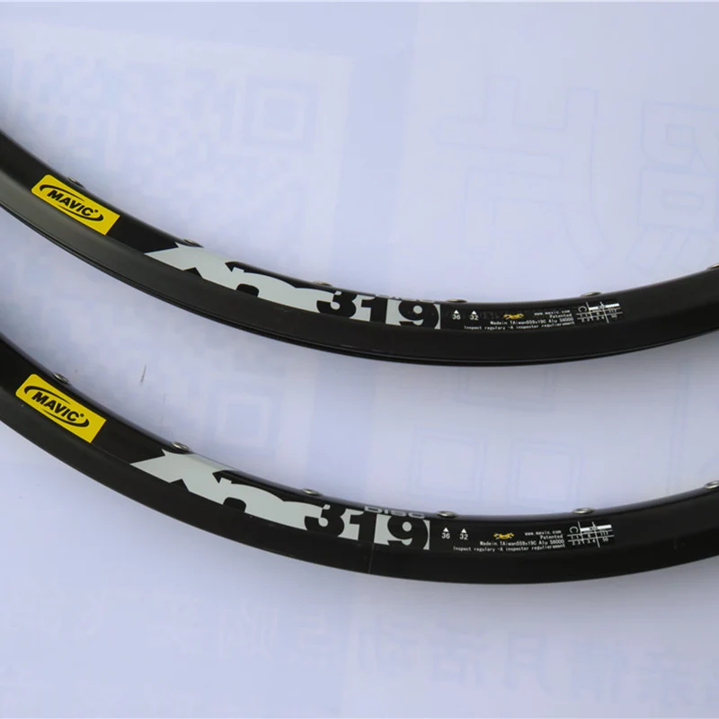 Carbon MTB Rims Beadlock Wheel Rim Snow Bike Wheels Mountain Bike Rear Wheel Set 26 27.5 29 inch 29er Mountain bike wheel double layer Aluminum alloy disc brake rim 32 36 holes 319 MTB Bicycle rim